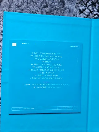 Álbum Kpop Treasure 1st Álbum the first step