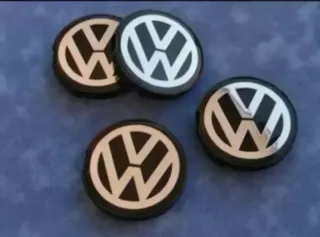 TAPABUJES RUEDA LLANTA VOLKSWAGEN GOLF III IV 55mm