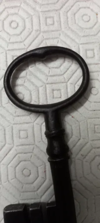 Chiave antica ferro battuto