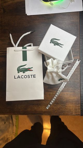 Pulsera Lacoste Plateada