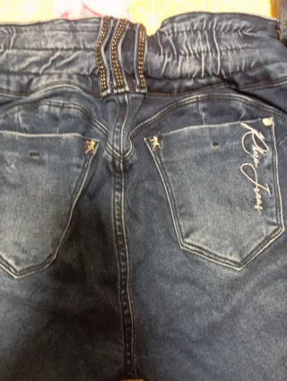 Pantalones vaqueros mujer con cremallera