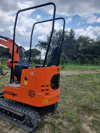 Cambio con un tractor mediano