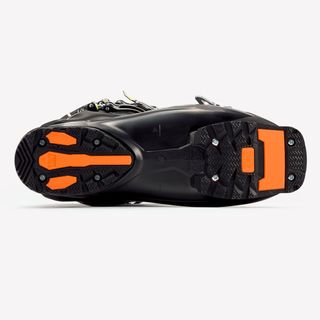 Botas esquí hombre Lange, Shadow 100 MV, negro y amarillo