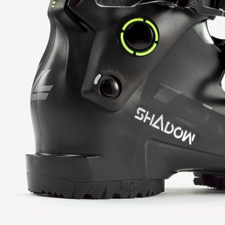 Botas esquí hombre Lange, Shadow 100 MV, negro y amarillo