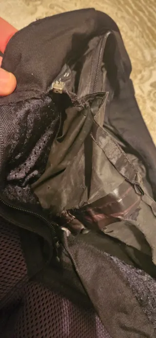 Pantalón Moto Mujer Negro