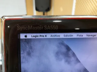 Mac Mini, Presonus Firestudio, Monitor Samsung