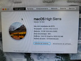 Mac Mini, Presonus Firestudio, Monitor Samsung