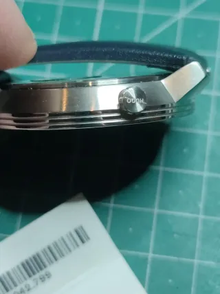 Reloj Hugo Boss Hombre Negro/Azul