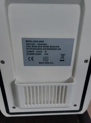 Mini nevera portátil calor y frío