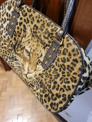 Bolso estampado animal print