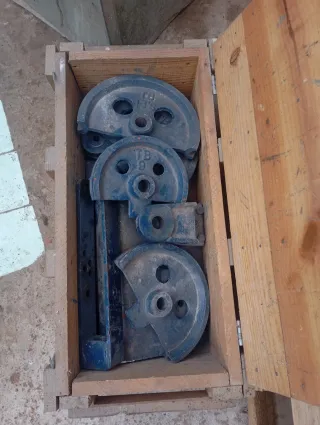 Curvadora de tubos de acero