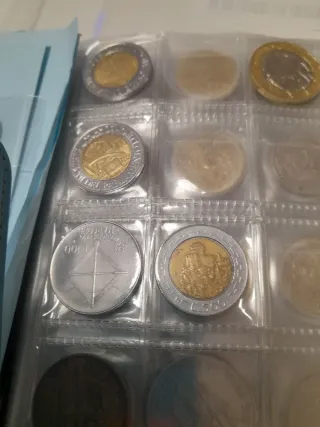 Album per collezionare monete Lira Italiana