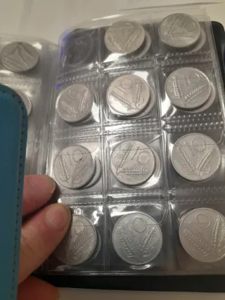 Album per collezionare monete Lira Italiana