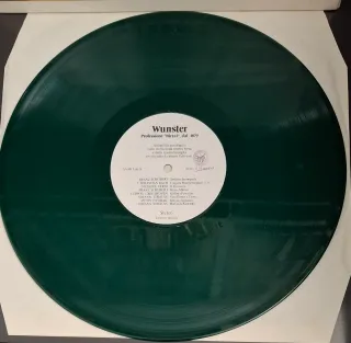 Vinile Wunster Edizione Speciale Verde