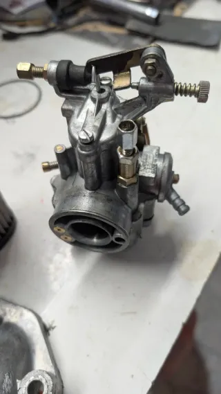 Carburador,Filtro,fuelle y tobera Lambretta SX200