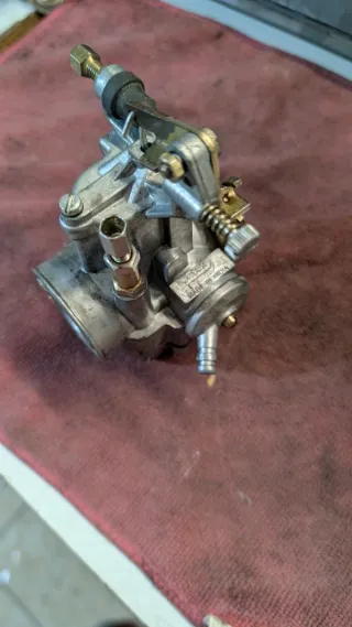 Carburador,Filtro,fuelle y tobera Lambretta SX200