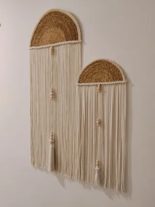 Decoración Macramé Boho. 2 Tamaños