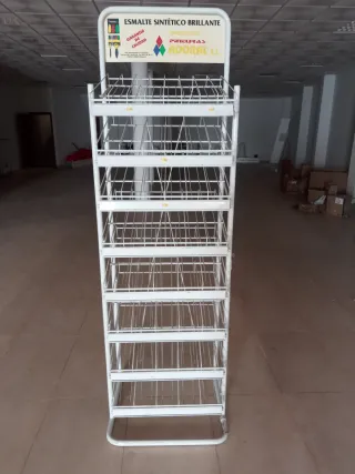 Estantería expositora botes pintura venta persona