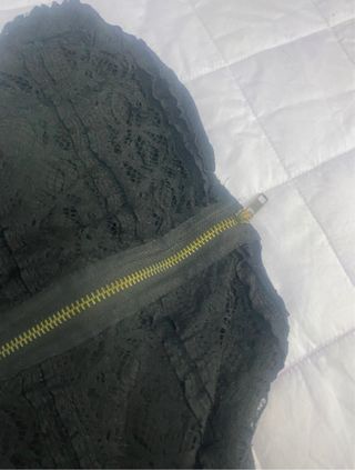 Vestito nero pizzo taglia M