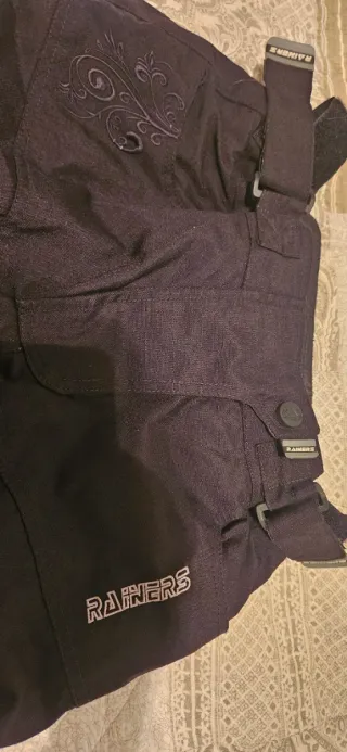 Pantalón Moto Mujer Rainers Negro