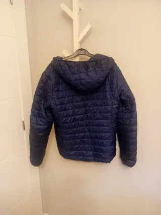 Chaqueta acolchada azul mujer Talla M