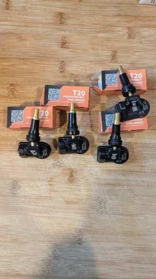 4 Sensores FOXWELL TPMS universales Programables