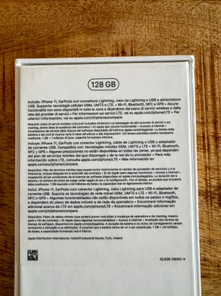 iPhone 11 · 128 GB · Negro · Muy buen estado