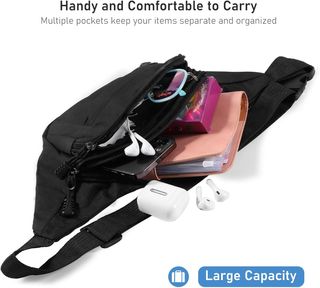 Vinabo Riñonera Hombre Mujer, Riñonera de Ciudad,