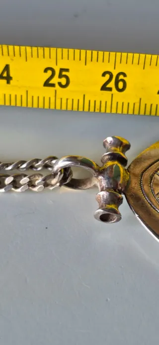 Collar Plata y Colgante Azteca Negro