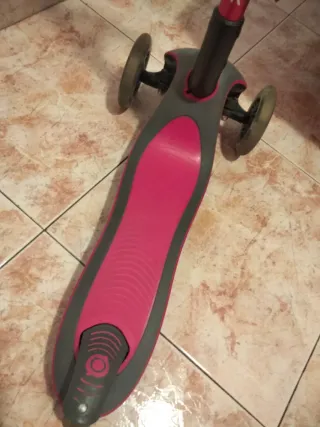 Patinete Globber Rosa 3 Ruedas