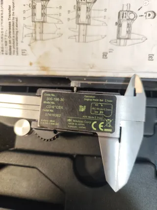 Calibre digital Mitutoyo Absolute AOS Digimatic