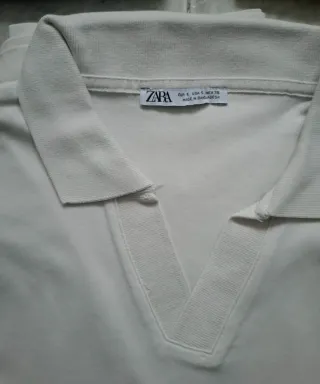 2 Camisetas Talla M Hombre springfield y zara 10e