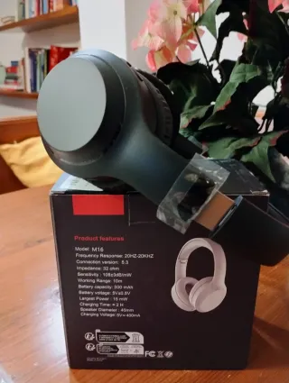 Cuffie Bluetooth Senza Fili M16 Autonomia 82 Ore