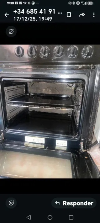 Horno y vitrocerámica