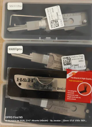 Herramientas de cerrajería