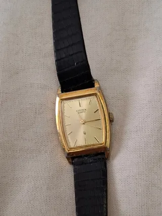 Orologio donna Citizen Quartz oro nero