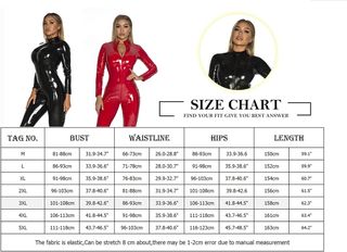 AIEOE Overol para mujer, con cremallera, brillante