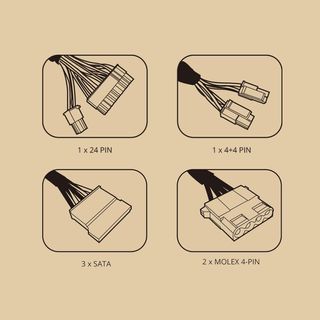 - Tacens Anima APIII600, Fuente Alimentación PC