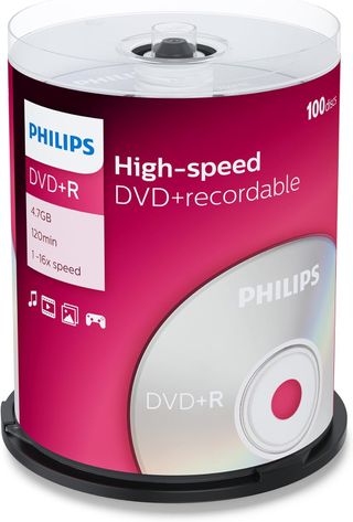 Philips Dvd + R De 4,7 Gb / 120 Min / 16X Tarrina