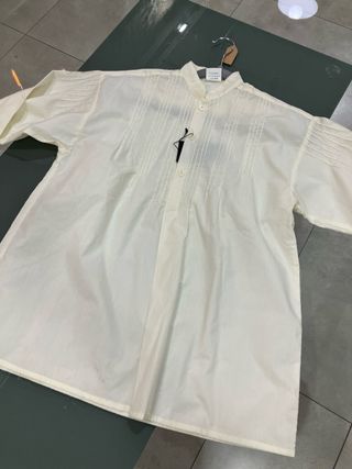 Camisa fallero niño beige