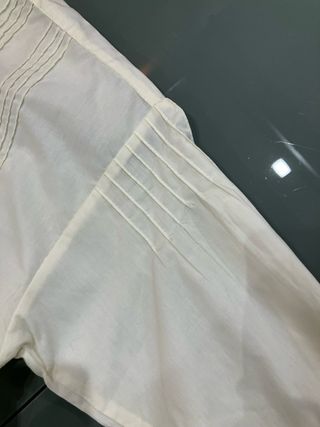 Camisa fallero niño beige