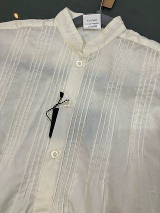 Camisa fallero niño beige