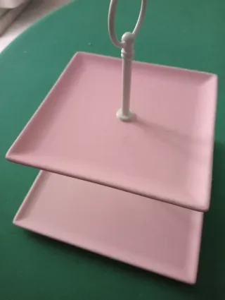 Alzatina porta dolci a 2 piani