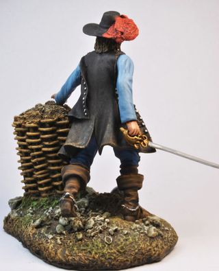 Figura en miniatura Oficial Tercios 1643