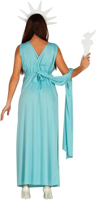 FIESTAS GUIRCA | Disfraz de Estatua de la Libertad