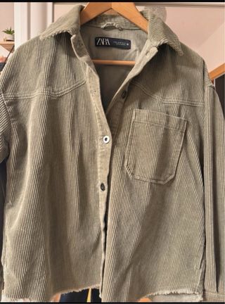 Sobrecamisa Zara azul