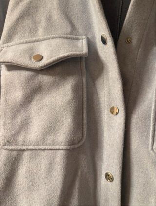 Sobrecamisa Zara azul