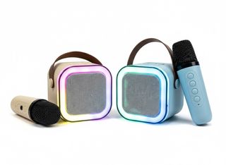 Mini Altavoz Karaoke con Micrófono Inalámbrico