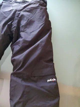 Pantalón de nieve ajustable con tirantes