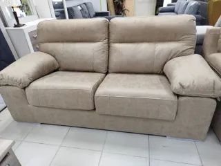 Sofá 3+2 plazas tela beige